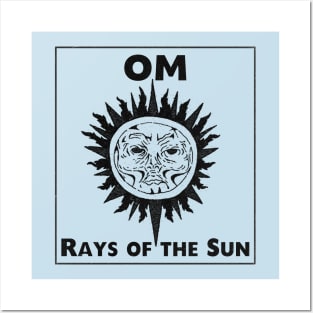 rays of the sun OM Posters and Art